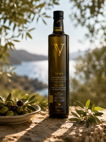 Oliwa z oliwek V(vee) Organic Extra Virgin BIO 500 ml Kreta